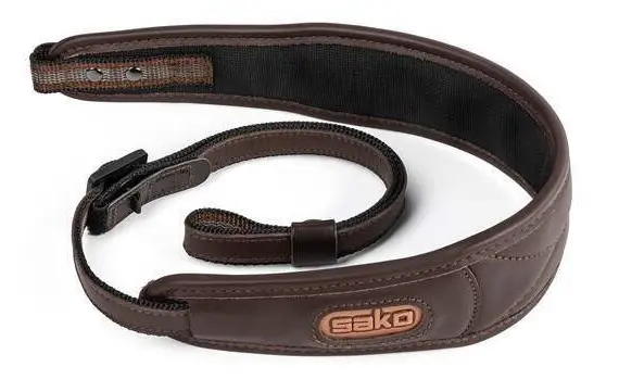 Sako Leather Riflesling Brun riflerem i lær fra Sako 