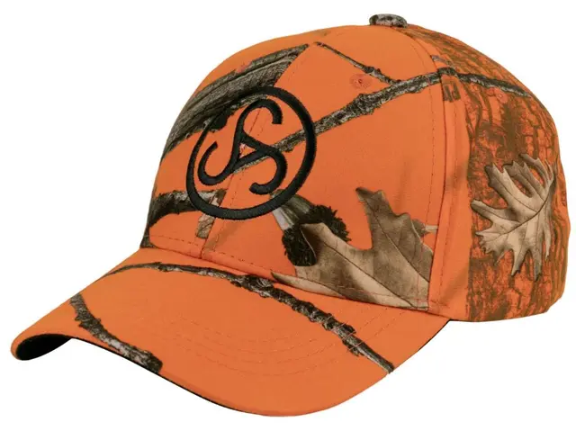 Sauer Caps Orange Sauer orange camo caps med logo 