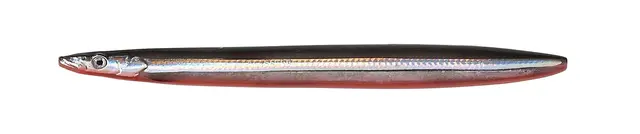 Savage Gear 3D Line Thru Sandeel 15g Black & Red UV 11cm 