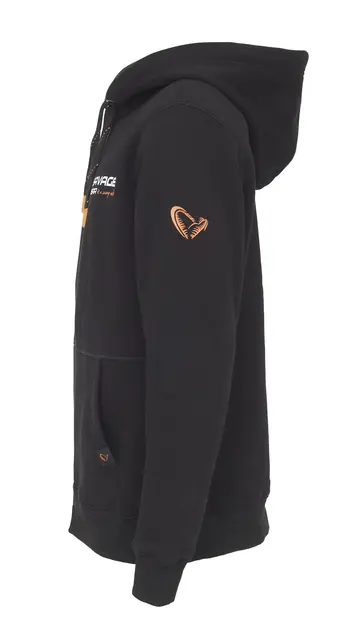 Savage Gear Urban Zip Hoodie S Bekväm hoodie 