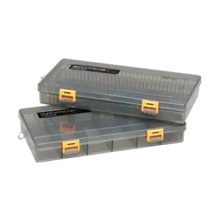 Savage Gear Flat Lure Box Smoke Kit Stor och h&#246;gkvalitativ betesbox