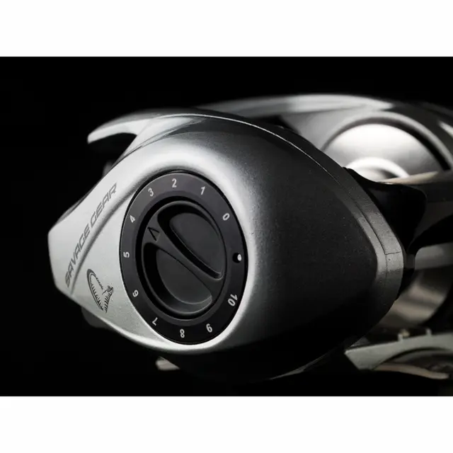 Savage Gear SG6 BC LH 100 6.6:1 Baitcastsnelle med aluminiumsramme 