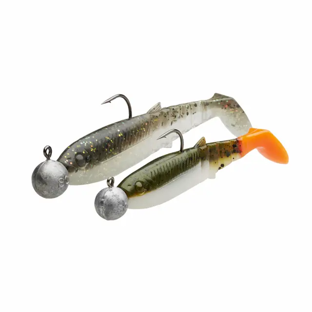 Savage Gear Cannibal Shad Kit 10/12,5cm Shadder med blandede farger 36 deler 