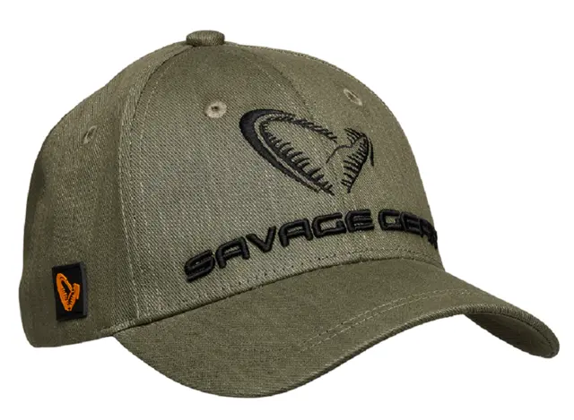 Savage Gear Catch Cap One Size Olive Green Melange caps 