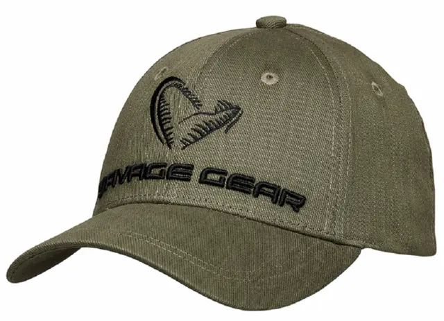 Savage Gear Catch Cap One Size Olive Green Melange caps 
