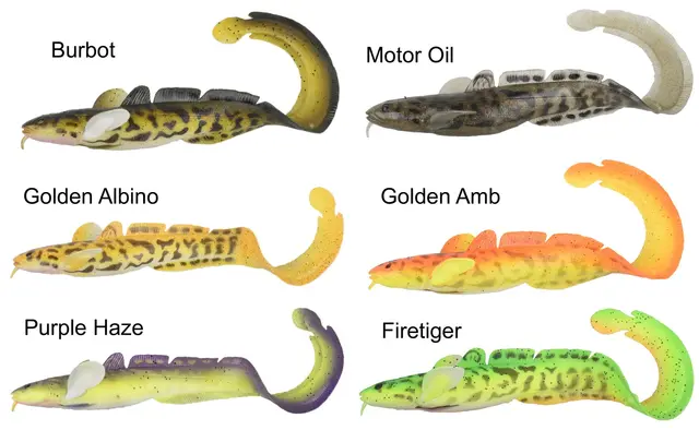 Savage Gear 3D Burbot 250 Burbot Burbot, 75g, 25cm 