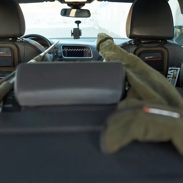 Savage Gear Carseat Rod Rack 3 Rods Kompakt transportspöhållare till bilen 