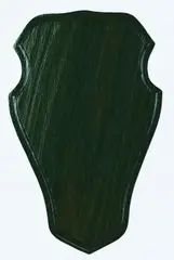 Troféplatta rådjur Mörkbrun troféplatta