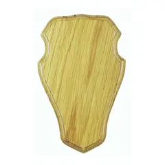 Troféplatta rådjur Ljus troféplatta