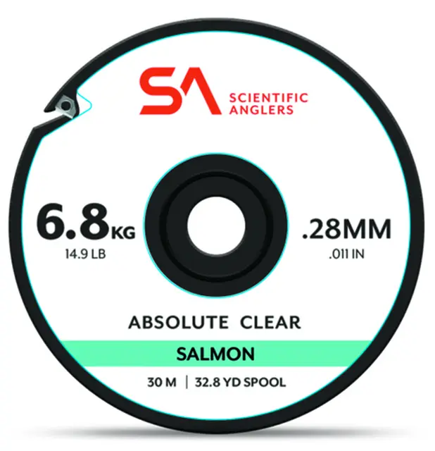 SA Absolute Salmon Tippet 0,28 mm 30m 