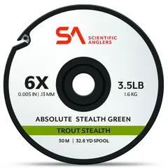 SA Absolute Trout Stealth Tippet 30m