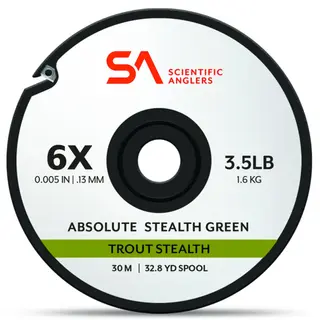 SA Absolute Trout Stealth Tippet 30m