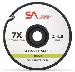 SA Absolute Trout Tippet Fortom materiale