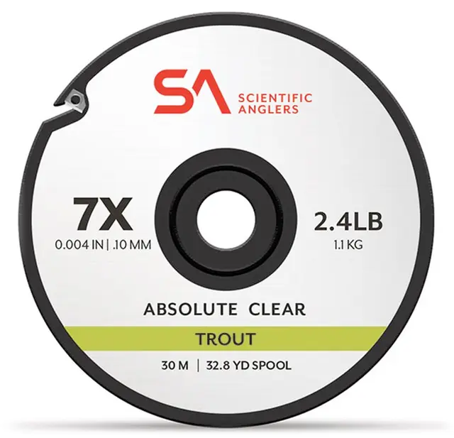 SA Absolute Trout Tippet 6.5X 0,11mm 