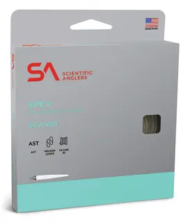 SA Spey Lite Scandi Head Kan brukes med enh&#229;ndsstenger