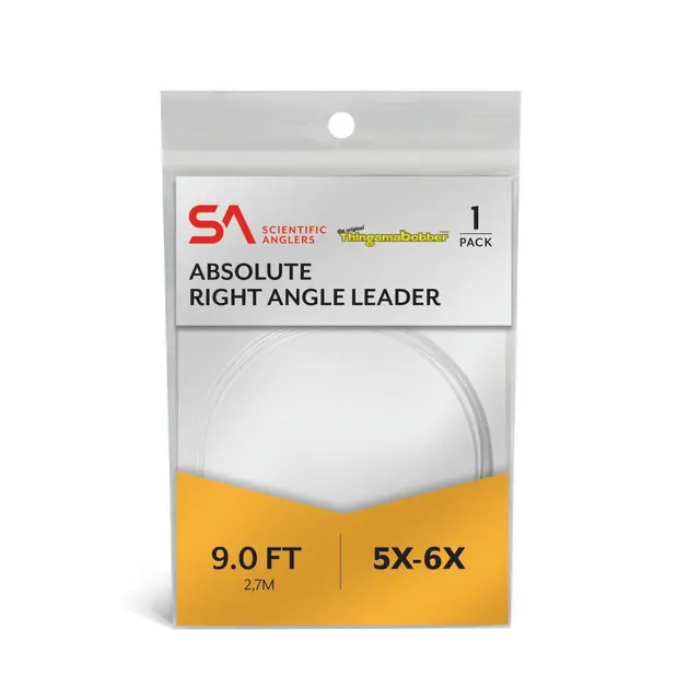 SA Absolute Right Angle leader 11' 2X Taperad Tafs for Nymf 