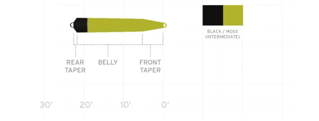 SA Skagit Intermediate Head 420 Grains fluglina 