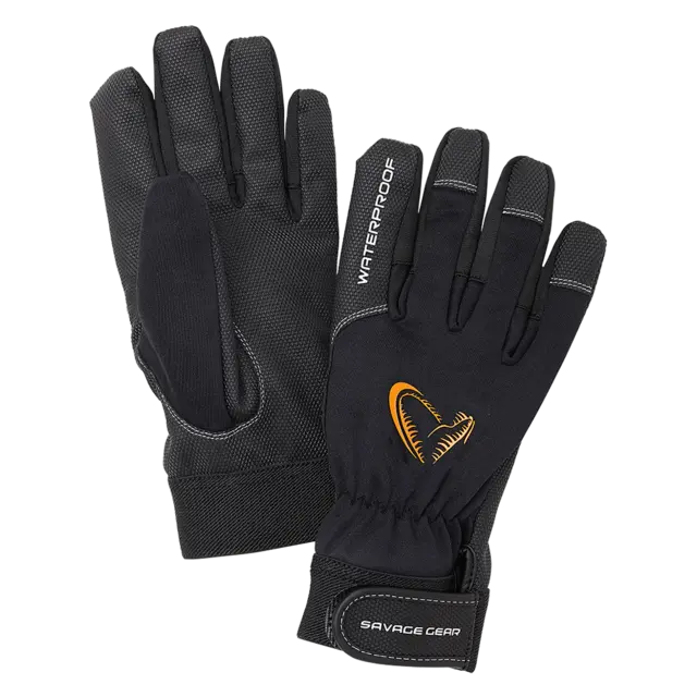 Savage Gear All Weather Glove M Black, Handske 