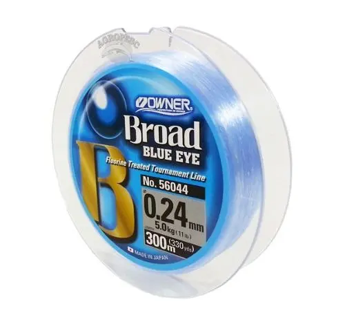 Owner Broad Blue Eye 300m 0,16mm Monofilament 