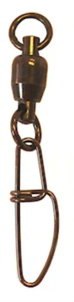 Søvik Brass Ballbearing Swivel w/Snap 00 5-pack 