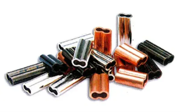 Sövik Copper Double Sleeve Black 1mm Paket med 10 st 