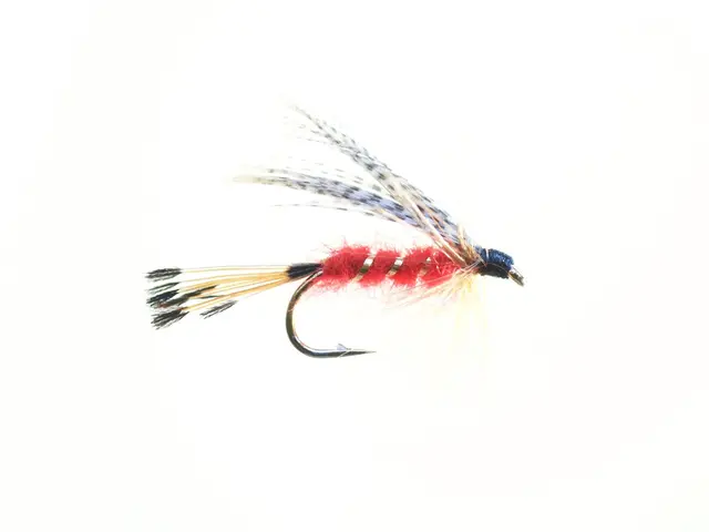 Teal & Red #12 - Enkelkrok Köp 12 flugor och få en gratis flugask 