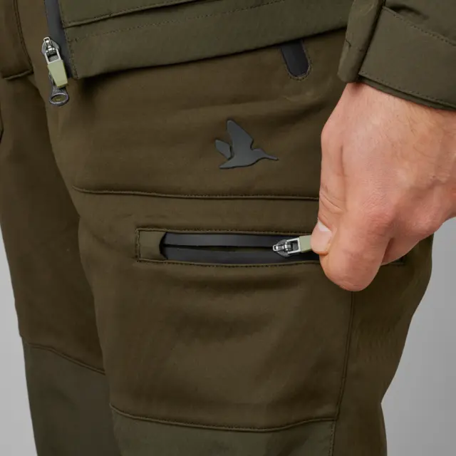 Seeland Hawker Shell II Byxa Green 52 Lämplig Byxa För aktiv jakt 