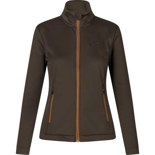 Seeland Emily fleece Women Brown S Mångsidig fleecejacka för kvinnor 