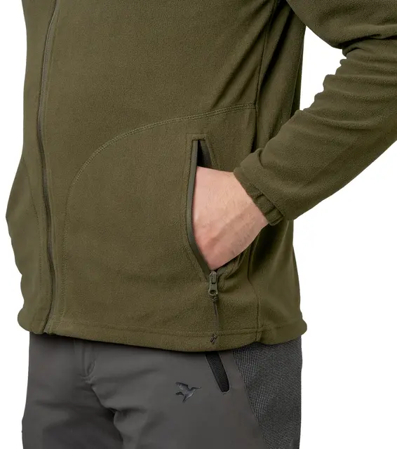 Seeland Benjamin Fleece Pine Green XL Lätt och varm fleecejacka för män 