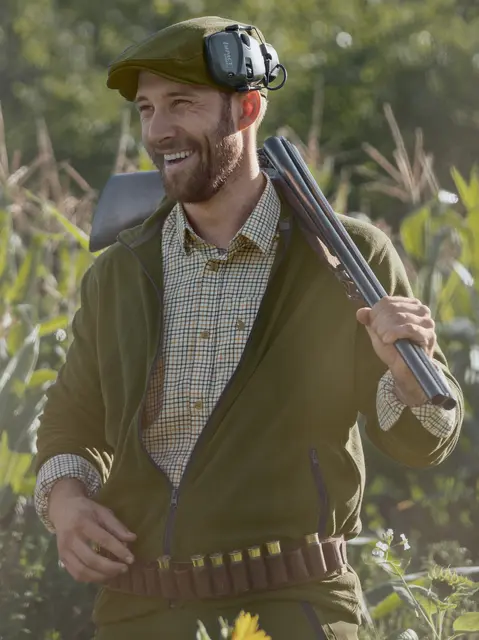 Seeland Benjamin Fleece Pine Green XL Lätt och varm fleecejacka för män 