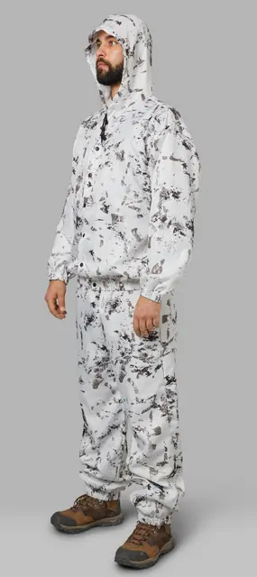 Seeland Winter Camo Set InVis White M Overtrekkssett vinterkamuflasje 