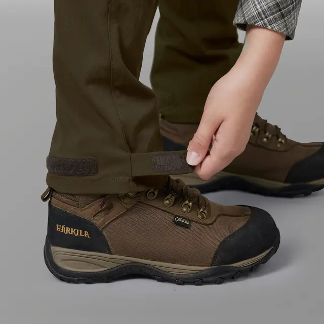 Seeland Larch stretch Byxor Women 36 Grizzly Brown/Duffel Green 