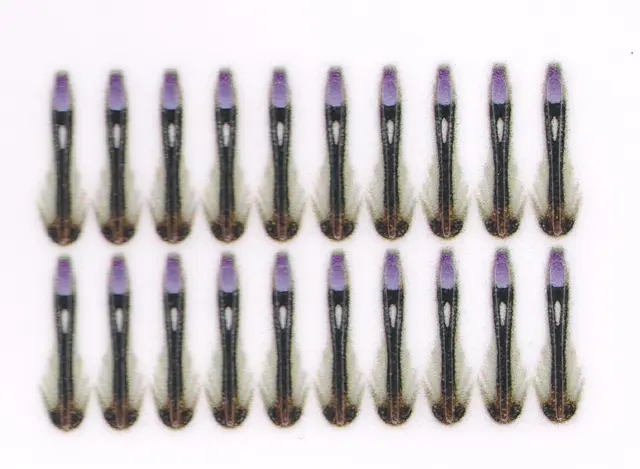 Semperfli Synthetic Jungle Cock 10mm Purple 