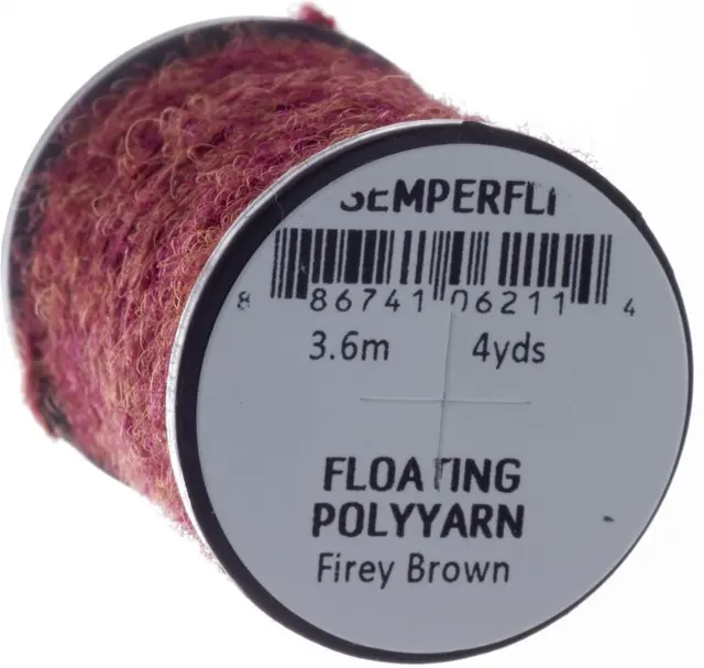 Semperfli Dry Fly Polyyarn Fiery Brown 