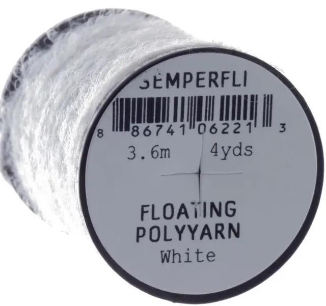 Semperfli Dry Fly Polyyarn White 