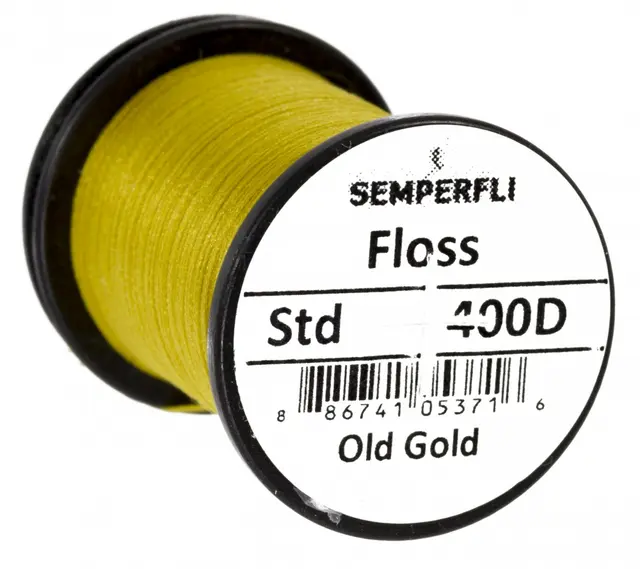 Semperfli Fly Tying Floss 400D Old Gold 