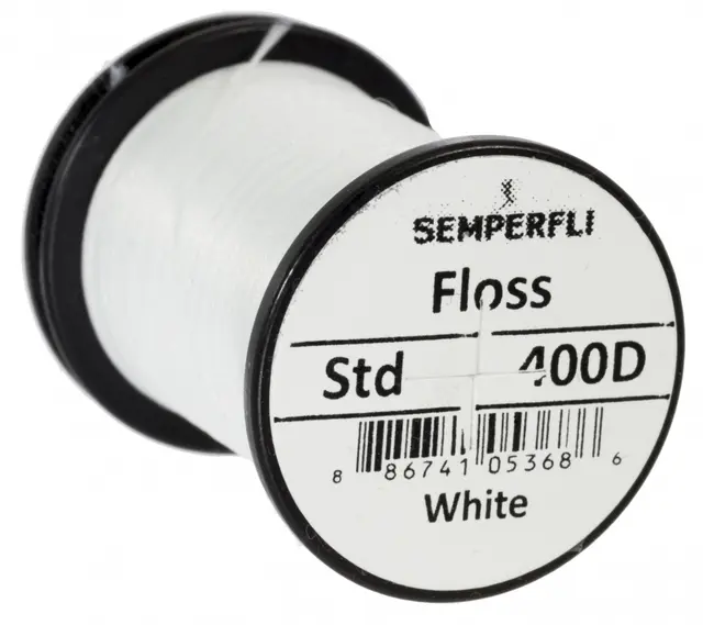 Semperfli Fly Tying Floss 400D White 