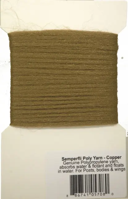Semperfli Poly-Yarn Copper 