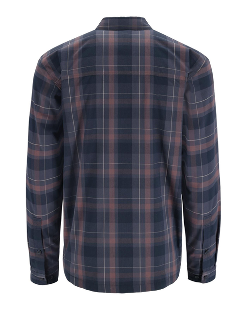 Simms ColdWeather Shirt Selvedge Logan Plaid L 