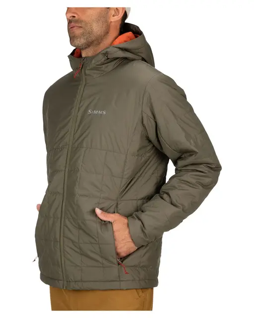 Simms Fall Run Hoody Black S Primaloft jacka 