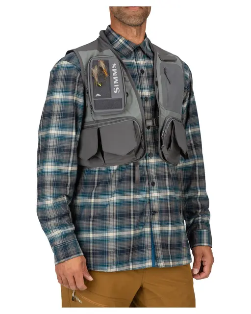 Simms Freestone Vest S Pewter 