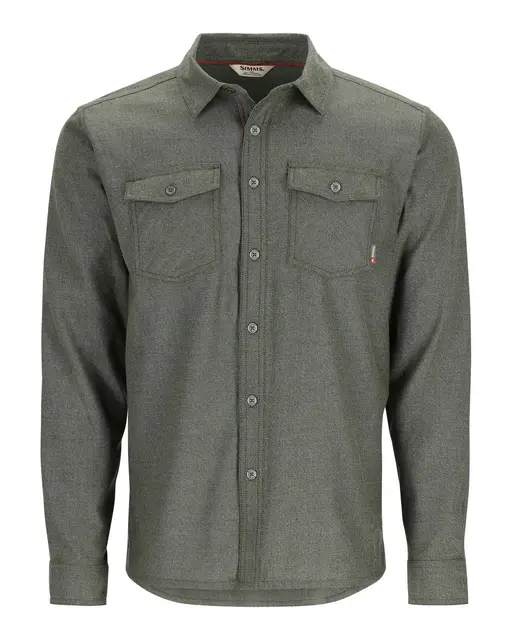 Simms Shoal Flannel Shirt Riffle G M Snygg och mycket bekväm flanellskjorta 