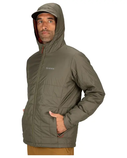 Simms Fall Run Hoody Black S Primaloft jacka 