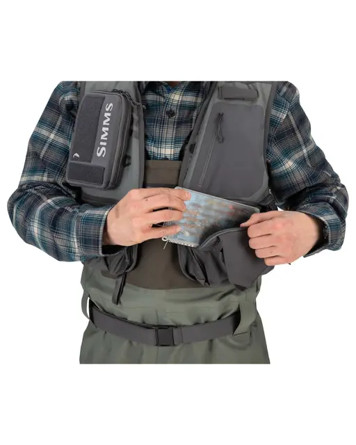 Simms Freestone Vest S Pewter 