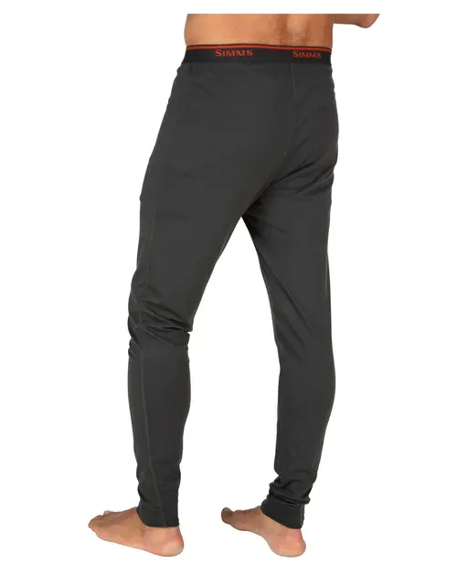 Simms Lightweight Baselayer Bottom S Carbon 
