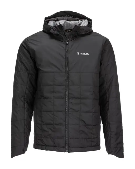 Simms Fall Run Hoody Black S Primaloft jacka 