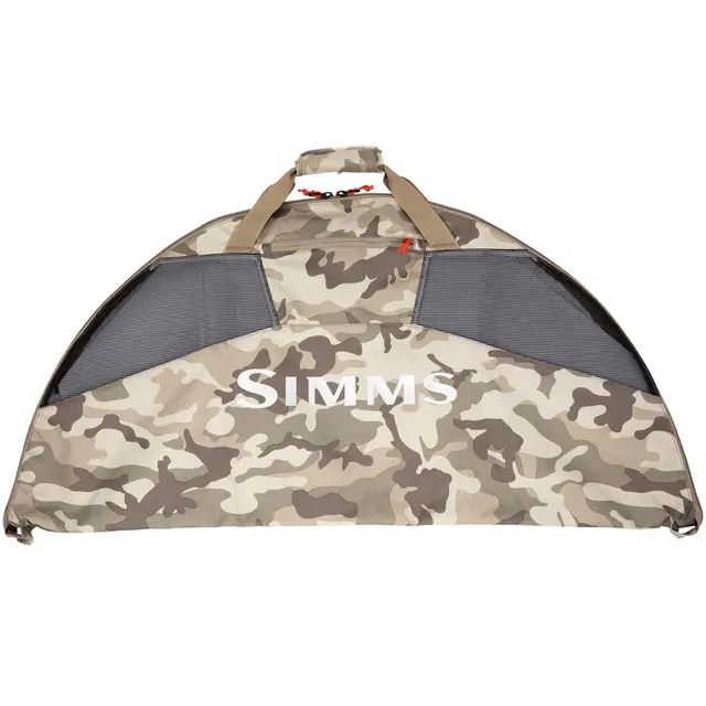Simms Taco Bag Woodland Camo Sandbar Tacoformet vadebag til vadebukser 
