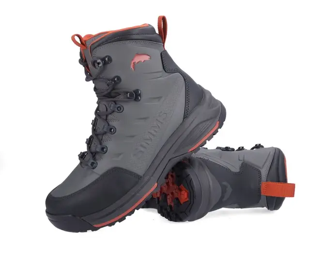 Simms Freestone Boot Gunmetal 08 Vadesko med gummisåle 
