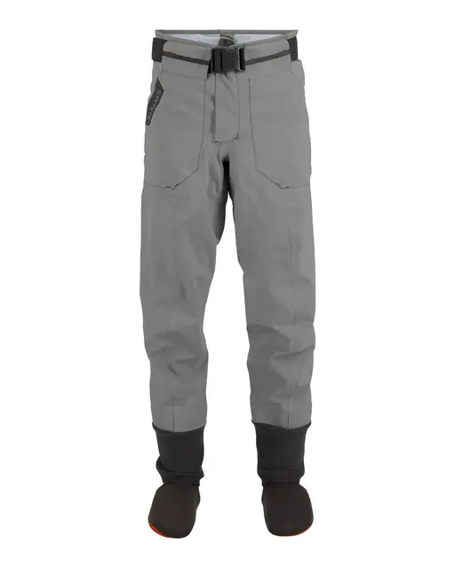 Simms Freestone Pant Smoke Vadepakke Vadepakke med filtsåle gunmetal 