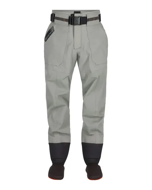 Simms Freestone Pant Smoke Vadepakke Vadepakke med filtsåle gunmetal 